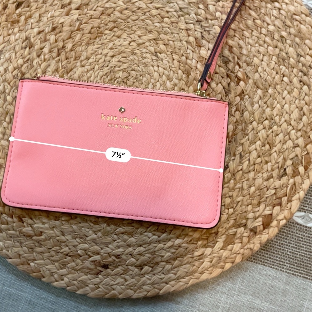 Kate Spade Blush Pink Wristlet - Picture 3 of 6